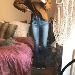 madewell 9” high rise skinny jean